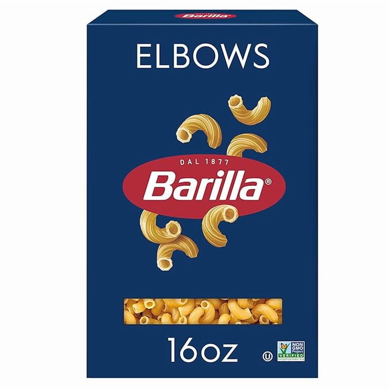 A&M Mart 1 x Barilla Elbows Pasta, 16 oz Box - Non-GMO Pasta product image