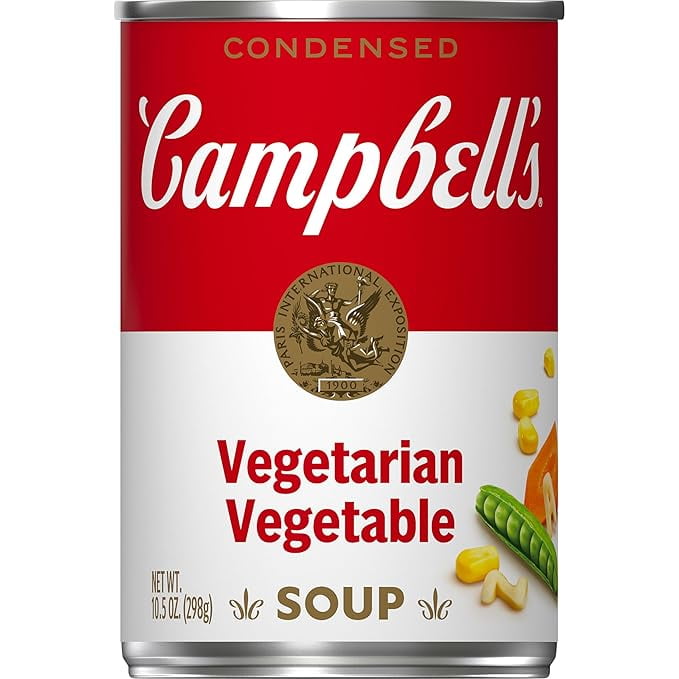 Z Traders (1 pack) Campbells Condensed Vegetarian Vegetable Soup Prepared & Packaged Soups product image