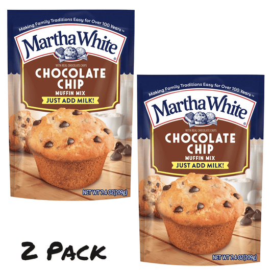 Martha White ( 2 Pack ) Martha White Chocolate Chip Muffin Mix, 74 Oz Bag Baking Mixes product image