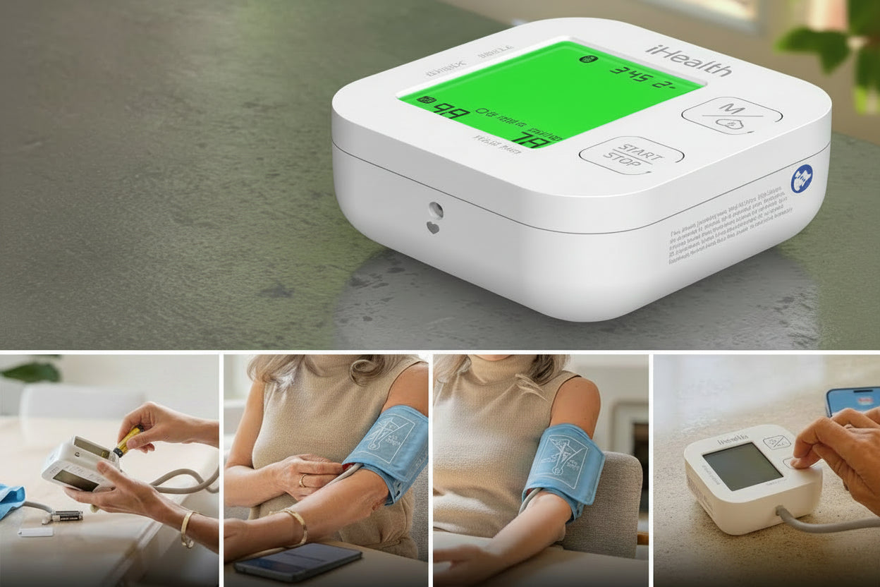 Track Smart Upper Arm Blood Pressure Monitor for Adults