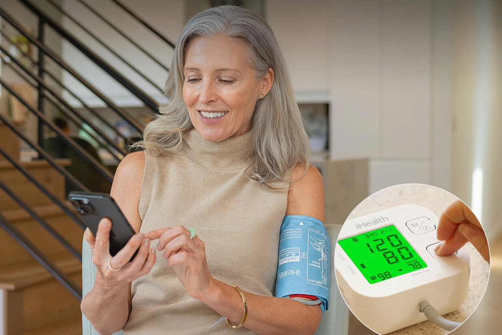 Track Smart Upper Arm Blood Pressure Monitor for Adults