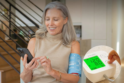 Track Smart Upper Arm Blood Pressure Monitor for Adults