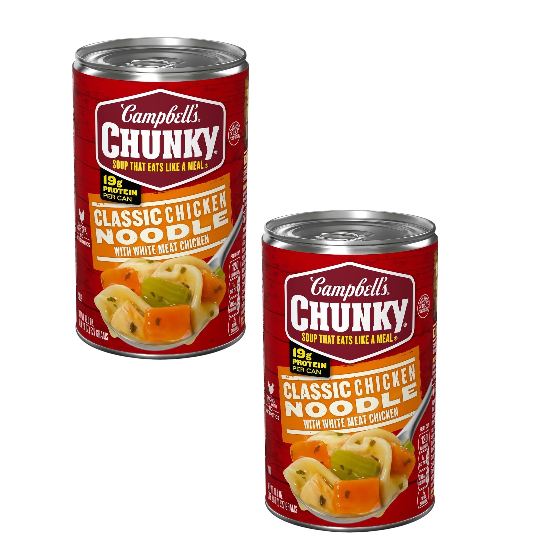 Campbell's ( 2 Pack ) Campbells Chunky Classic Chicken Noodle Soup Prepared & Packaged Soups product image
