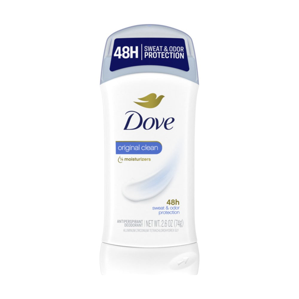 Dove Antiperspirant Deodorant Stick Original Clean