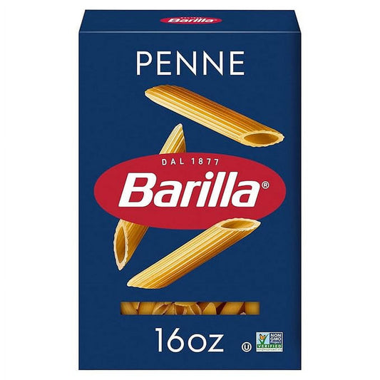 Z Traders (1 pack) Barilla Penne Pasta, 16 oz Box - Non-GMO Pasta product image