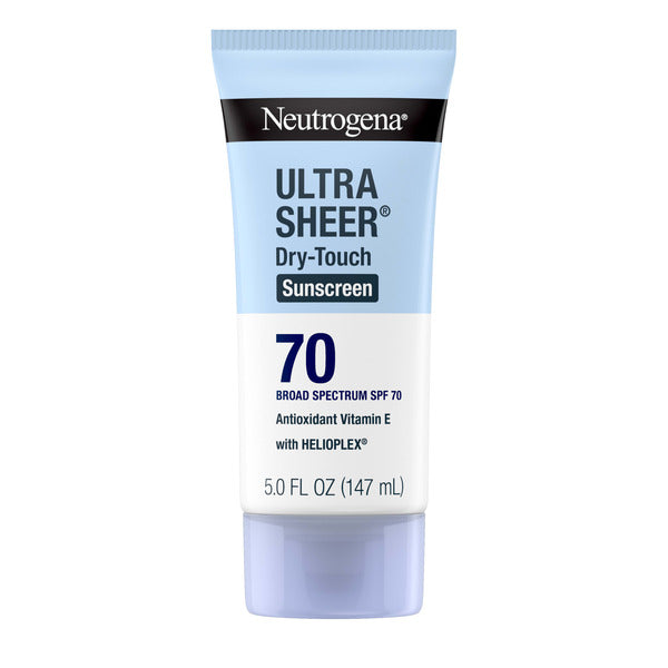 Neutrogena Ultra Sheer Dry-Touch SPF 70 Sunscreen Lotion, 5 fl. oz - Image 1