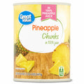 Great Value Pineapple Chunks In Fruit Juice - Image 1