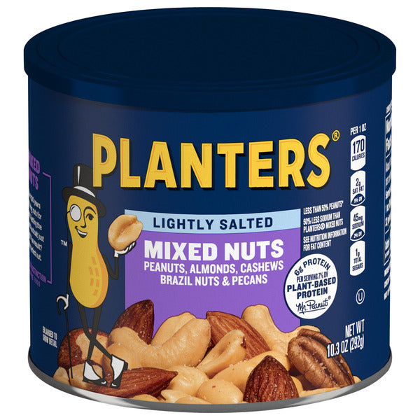 Planters Lightly Salted Mixed Nuts, 10.3 OZ - Image 1