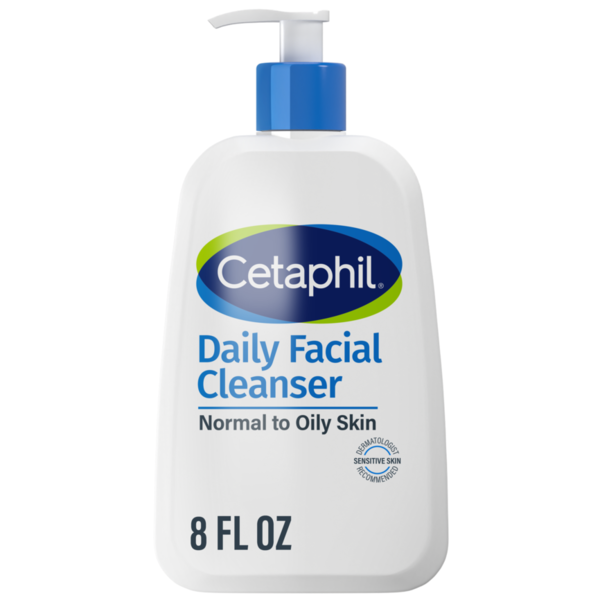 Cetaphil Daily Facial Cleanser 8 Fl Oz - Image 1