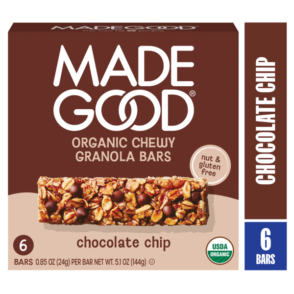 MadeGood Chocolate Chip Granola Bars - Image 1