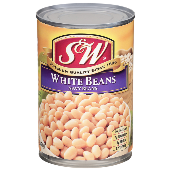 S&W White Beans Navy Beans - Image 1