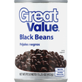 Great Value Black Beans - Image 1