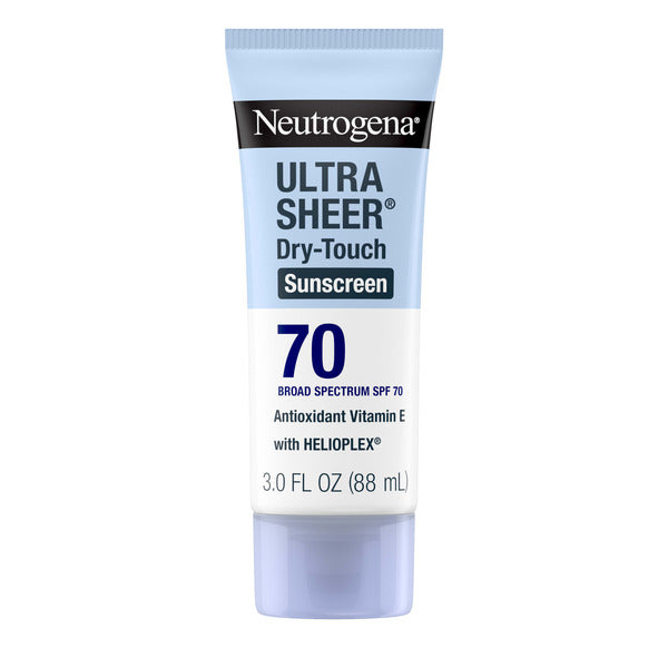 Neutrogena Ultra Sheer Dry-Touch SPF 70 Sunscreen Lotion, 3 fl. oz - Image 1