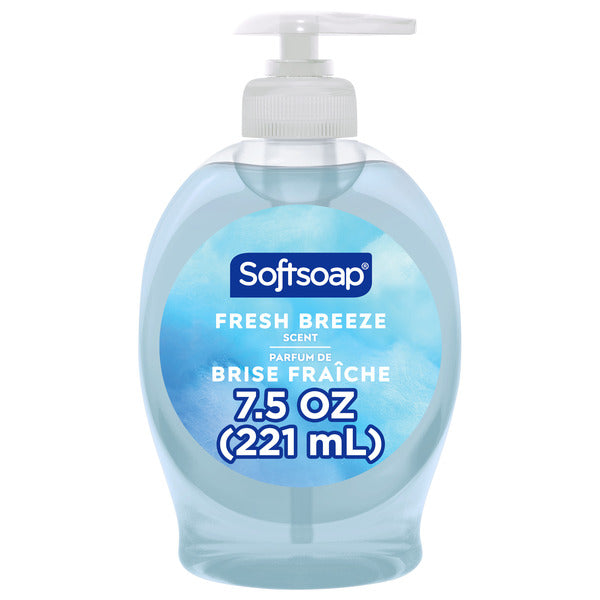 Softsoap Liquid Hand Soap Pump, Fresh Breeze - Image 1