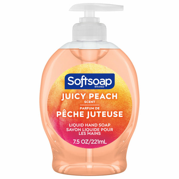 Softsoap Liquid Hand Soap, Juicy Peach - Image 1