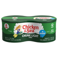 Chicken of the Sea Chunk Light Tuna In Water 4 - 5 oz Cans - Image 1