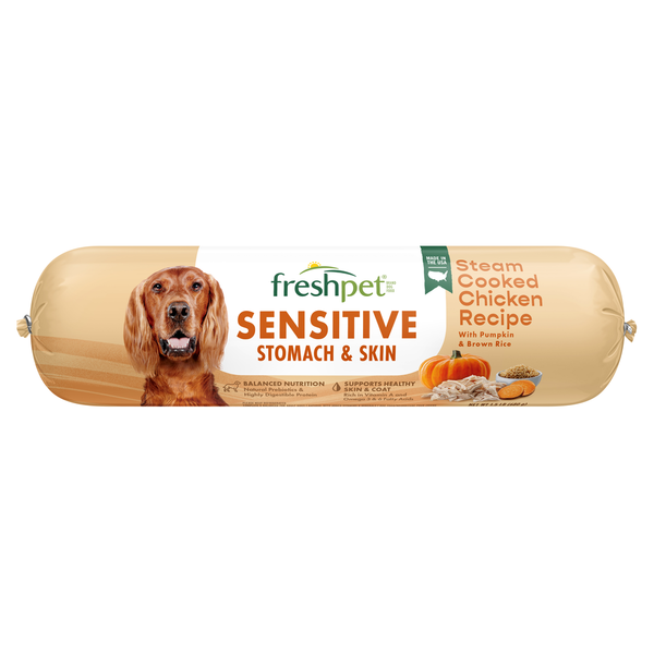 Freshpet Fresh Dog Food, Sensitive Stomach & Skin Chicken Recipe Roll - Image 1