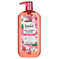 Suave Wild Cherry Blossom Moisturizing Body Wash with Glycerin & Vitamin E, Hydrating Skin Cleanser For Soft, Smooth Skin, Long Lasting Scent, Paraben Free, 30 FL OZ Pump - Image 1