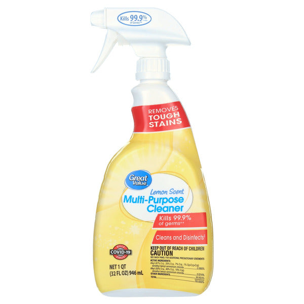 Great Value All Purpose Cleaning Spray Lemon Scent - Image 1