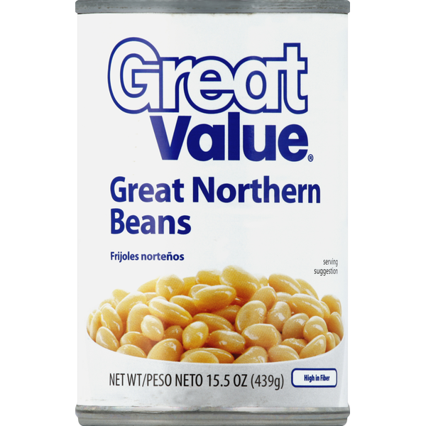 Great Value Great Northern Beans - Image 1