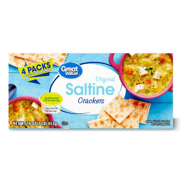 Great Value Original Saltine Crackers - Image 1