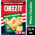 Cheez-It White Cheddar Cheese Crackers, Baked Snack Crackers - Image 1
