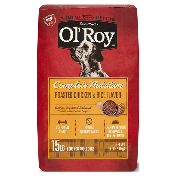 Ol' Roy Roasted Chicken & Rice Flavor Food For Adult Dogs - Image 1
