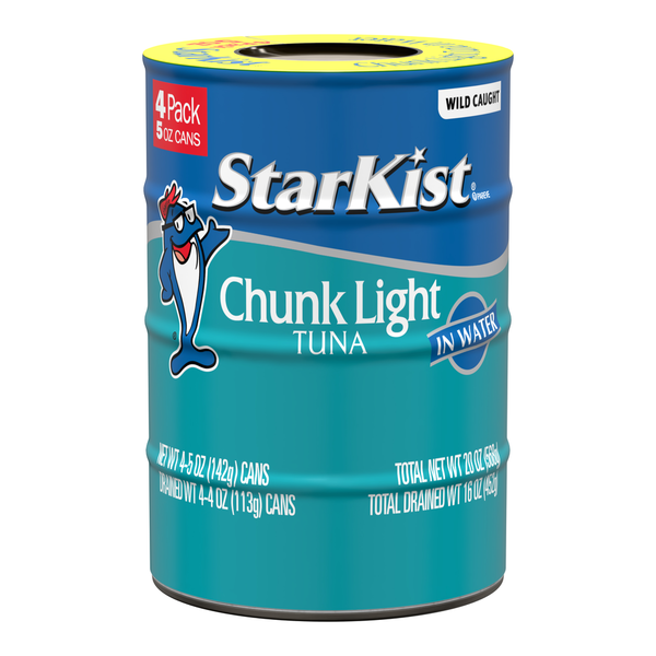 StarKist Chunk Light Tuna in Water (4-Pack) - Image 1