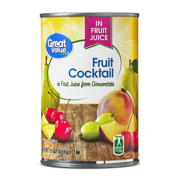 Great Value Fruit Cocktail In 100% Juice - Image 1