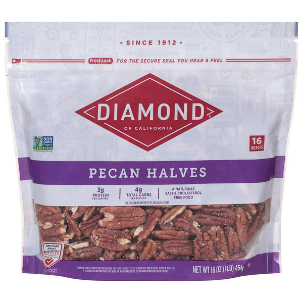 Diamond Pecan Halves - Image 1