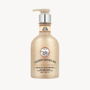 Veilment Natural Spa Dead Sea Salt Body Scrub and Cleanser