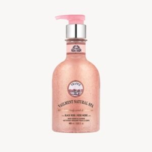 Veilment Natural Spa Black Rose Body Scrub & Cleanser