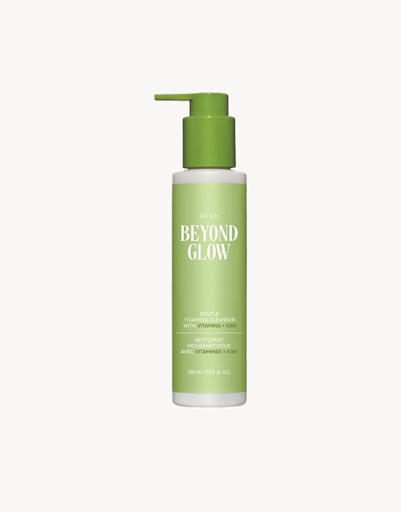 Beyond Glow Gentle Foaming Cleanser with Vitamins and Kiwi 1 Beyond Glow Gentle Foaming Cleanser with Vitamins and Kiwi