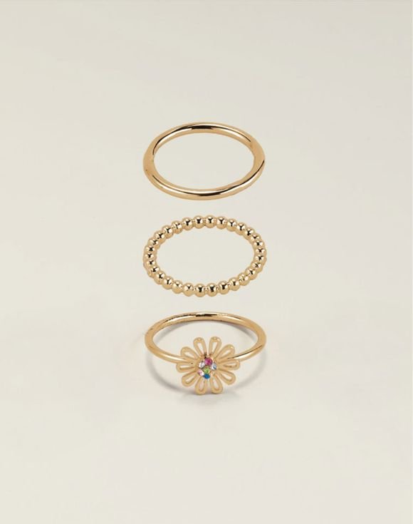 Delicate Garden Ring Set 1 Delicate Garden Ring Set