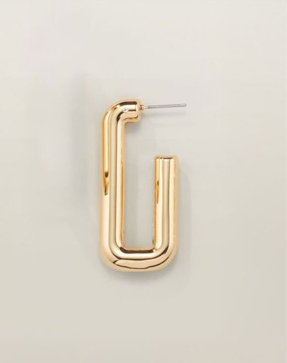 Sunlit Link Hoop Earrings 2 Sunlit Link Hoop Earrings - Image 2