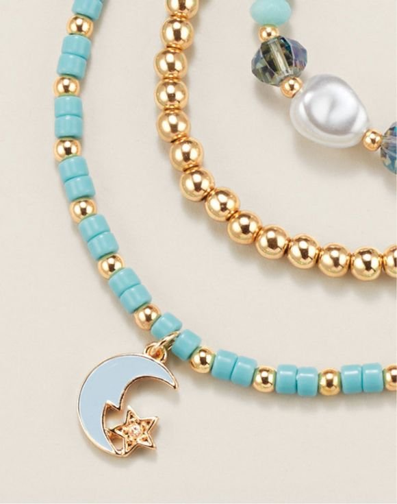 Moonlight Waves Layered Necklace 2 Moonlight Waves Layered Necklace - Image 2