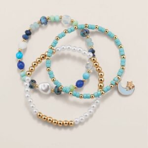 Moonlight Waves Bracelet Set