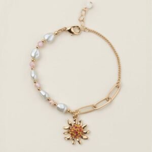 Bloom and Glow Pearly Bracelet