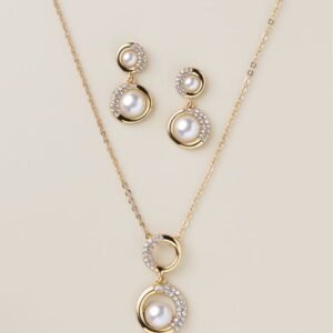 Radiant Pavé Pearly Set