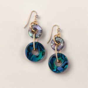 Luminous Tides Link Earrings