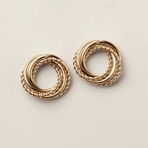 Eternal Loop Statement Earrings