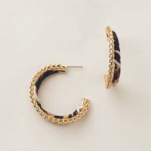 Fierce Twist Hoop Earrings